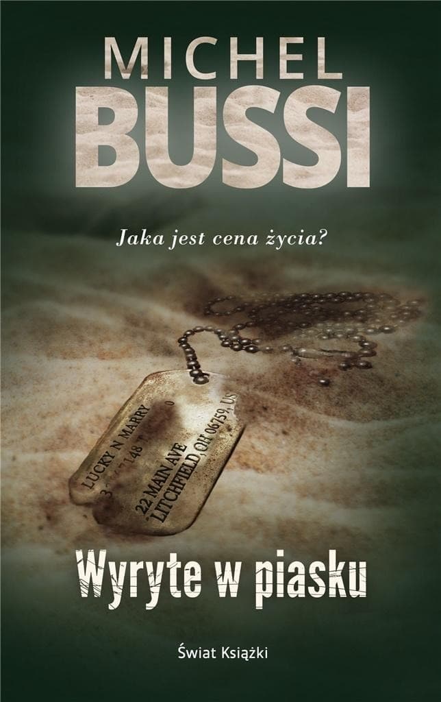 Michel Bussi - Wyryte w piasku powieść kryminalna