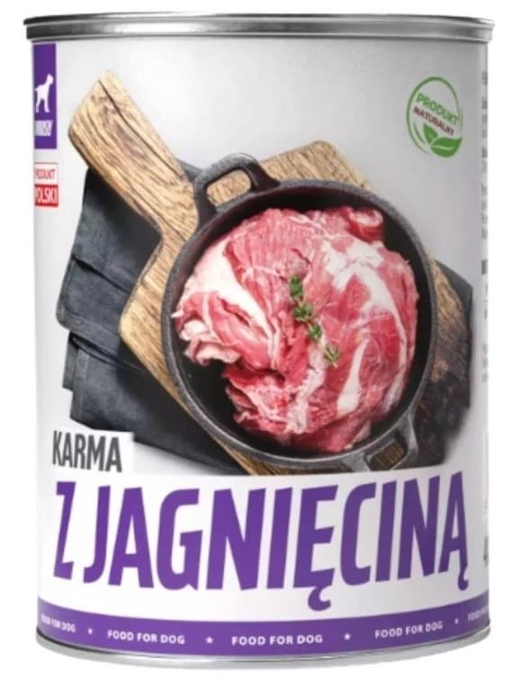 Tuf Tuf Mielonka z jagnięciną dla psa 800 g