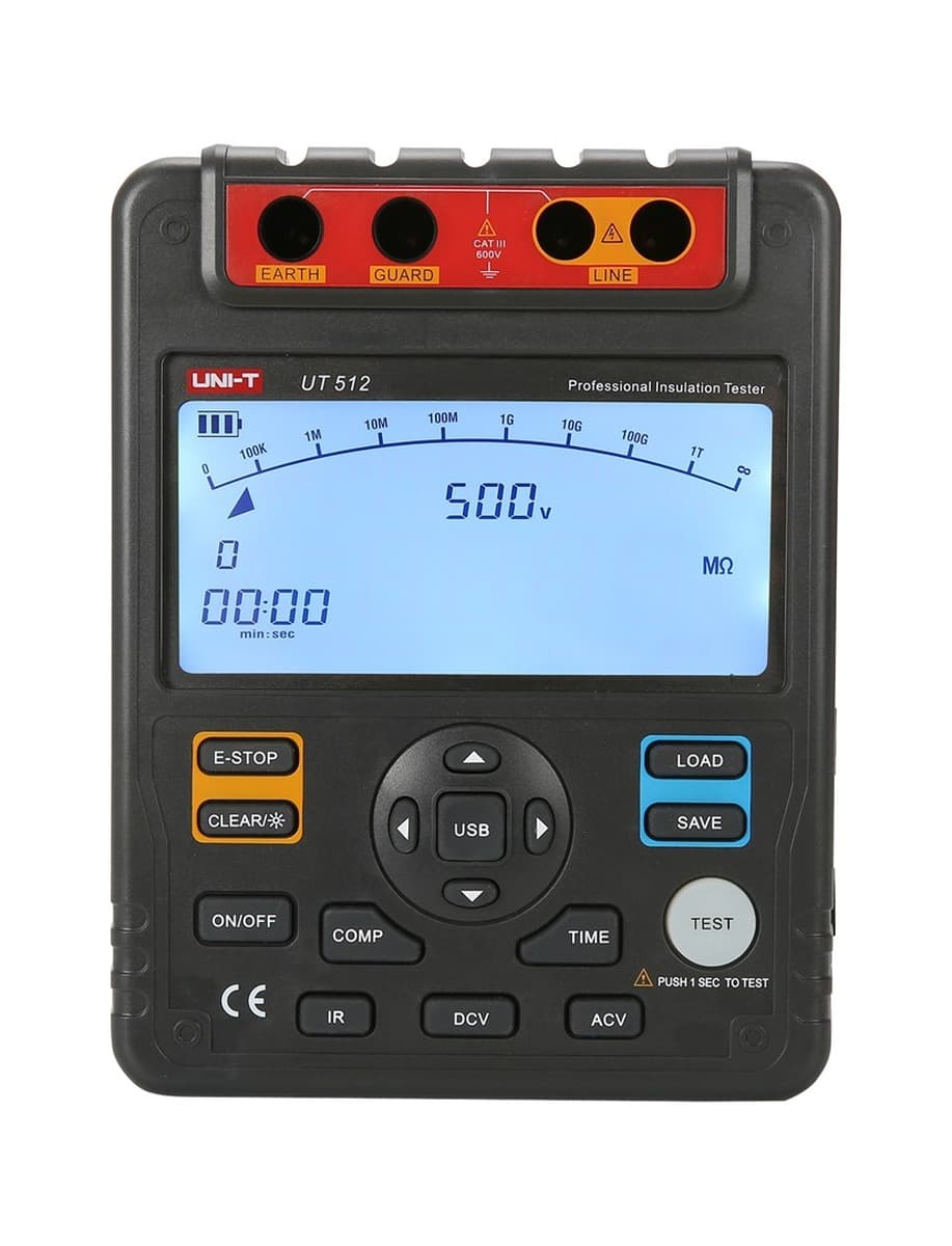 Miernik rezystancji izolacji UNI-T UT512 5000V