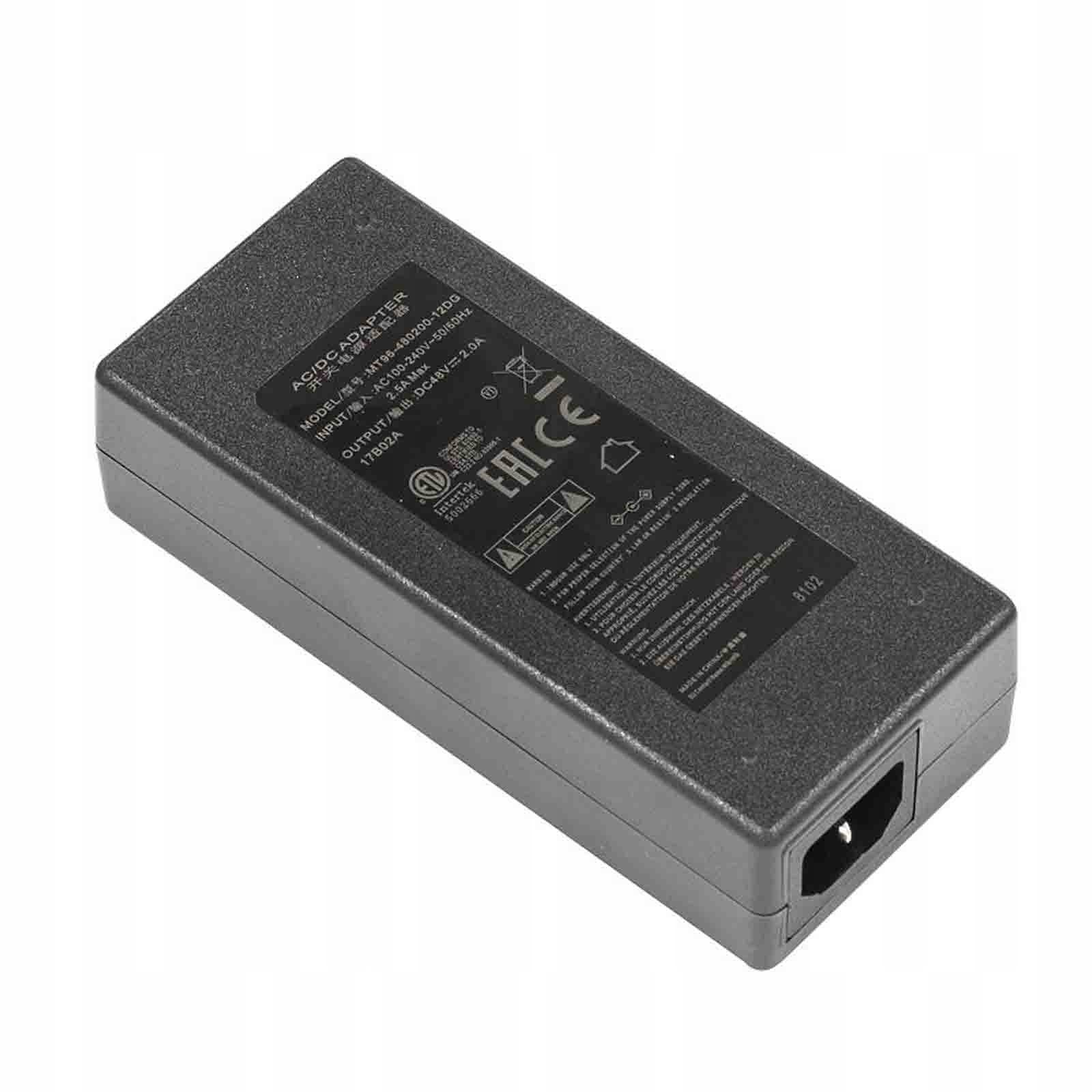 MikroTik Zasilacz 48V 2A 96W z wtyczką