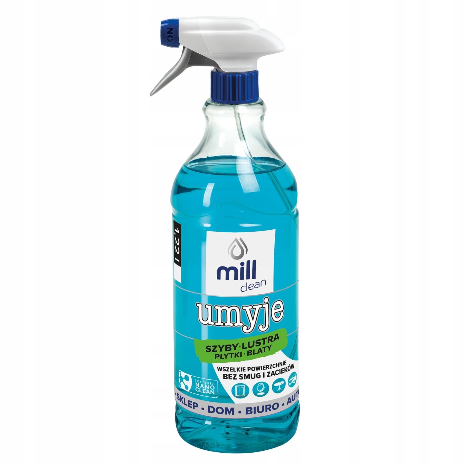 MILL 1,2L Płyn do Mycia Szyb i Ram Okien