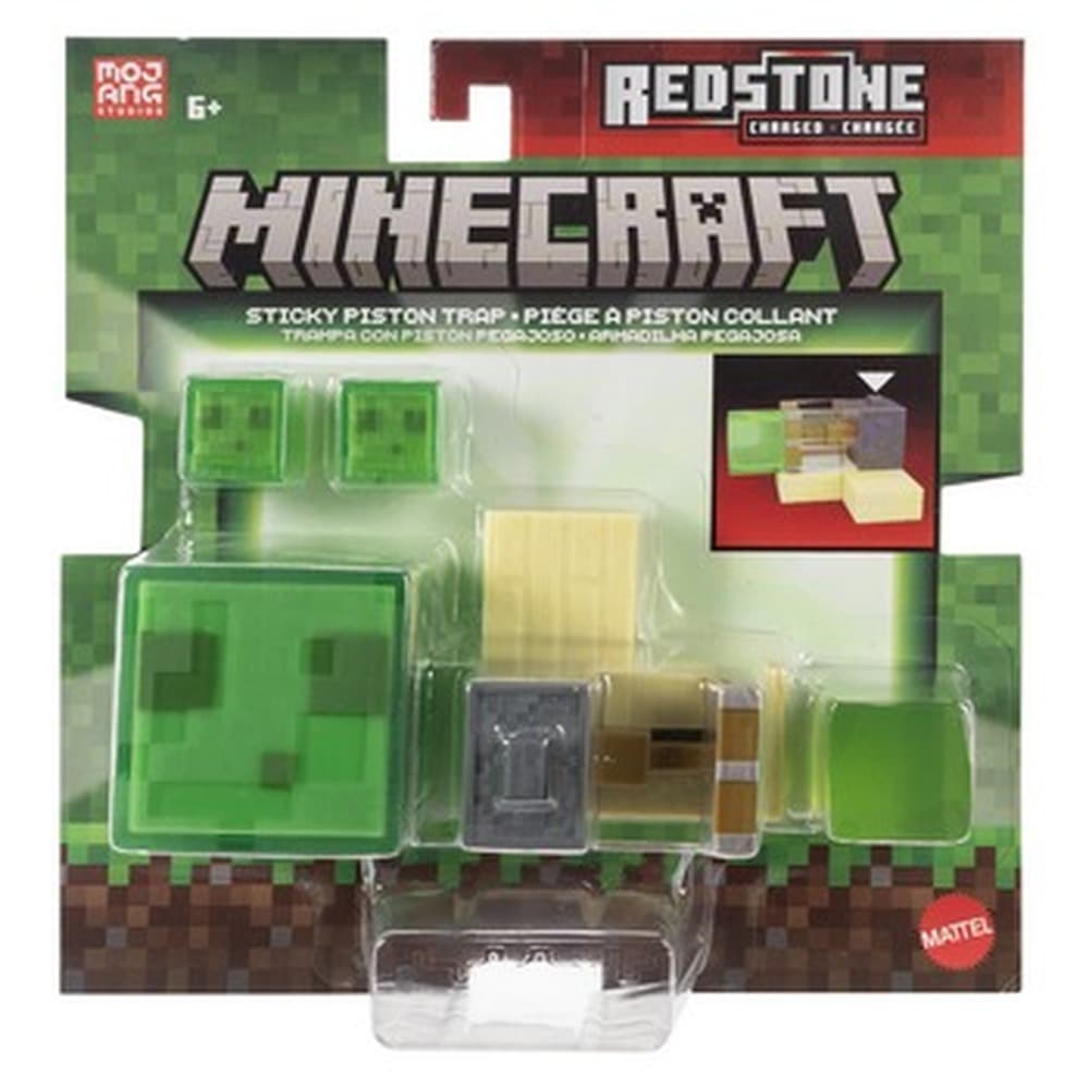 Minecraft Zestaw z pułapką i figurką