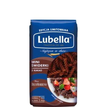 Mini makaron świderki z kakao 350 g limitowana edycja