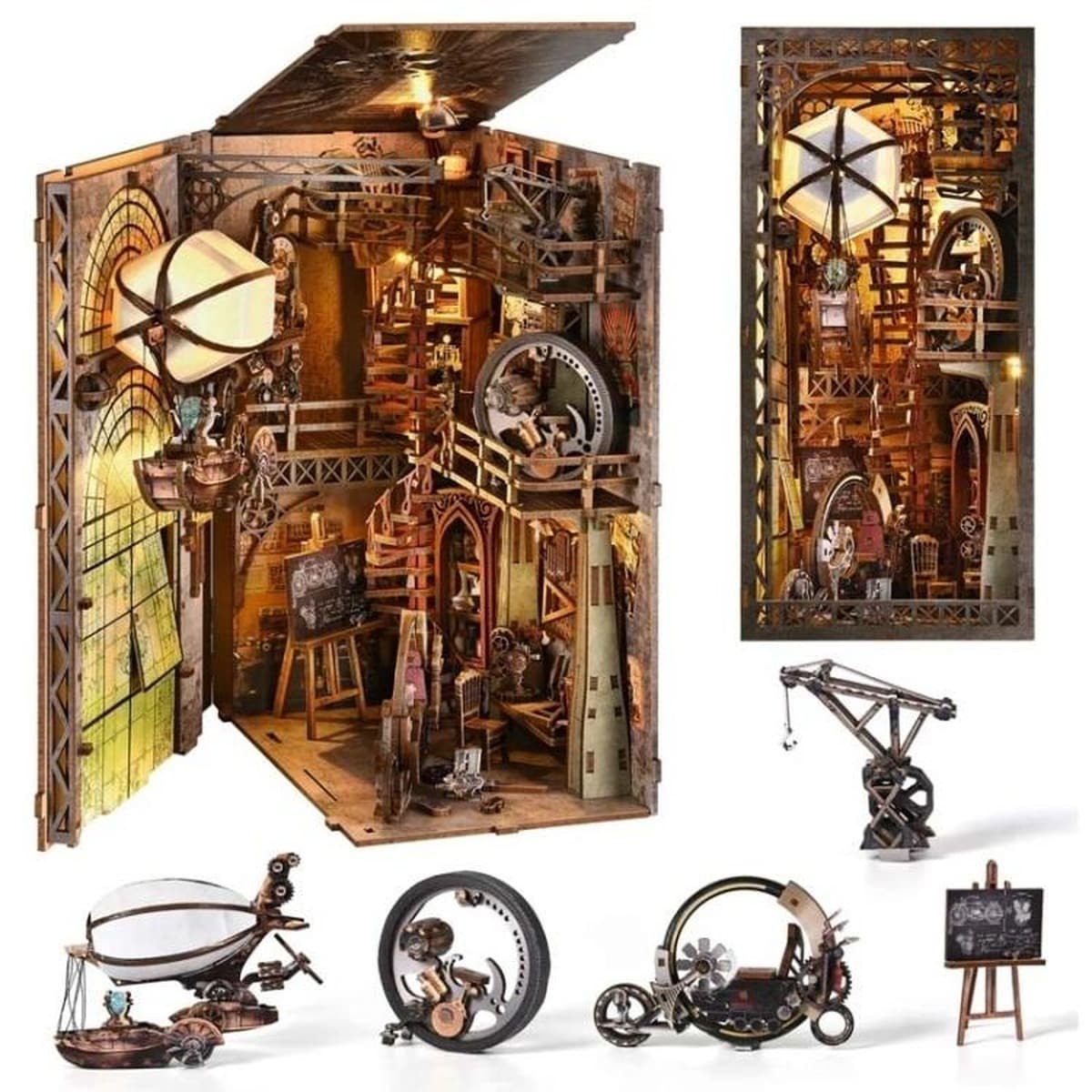 Miniaturowy domek Book Nook Nautilius