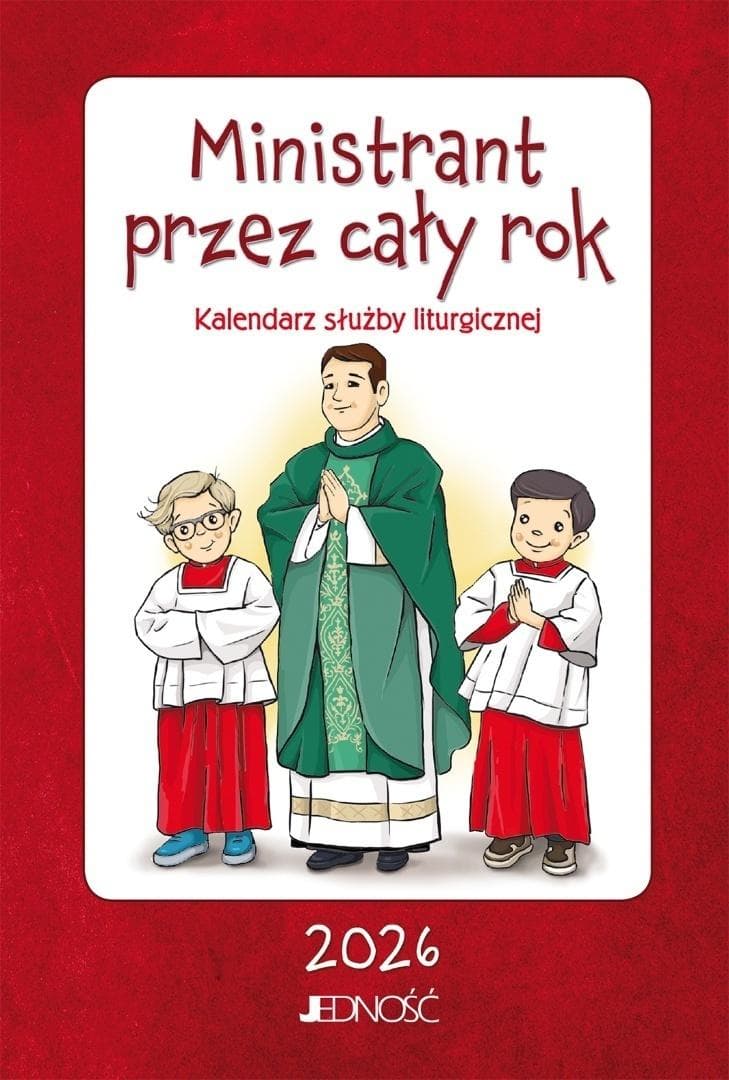 Kalendarz Służby Liturgicznej dla Ministrantów - Rok 2026