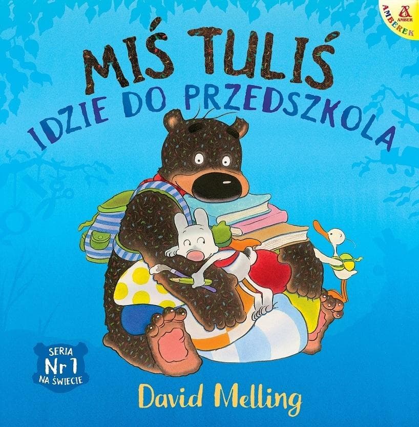 Miś Tuliś idzie do przedszkola David Melling, twarda oprawa, 40 stron