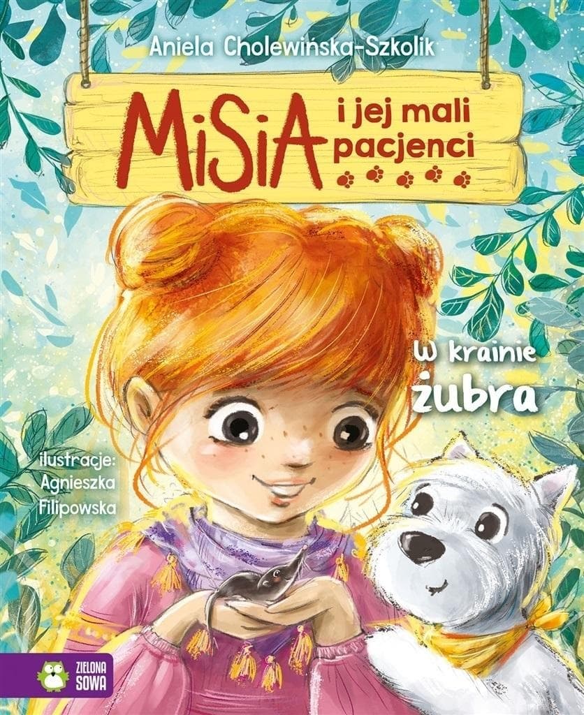 Misia i jej mali pacjenci. W krainie żubra - książka dla dzieci