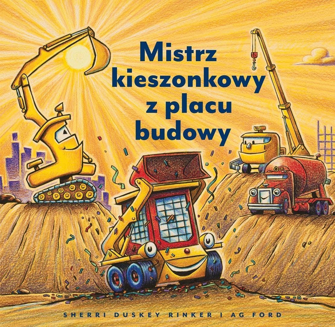 Mistrz kieszonkowy z placu budowy - książka dla dzieci