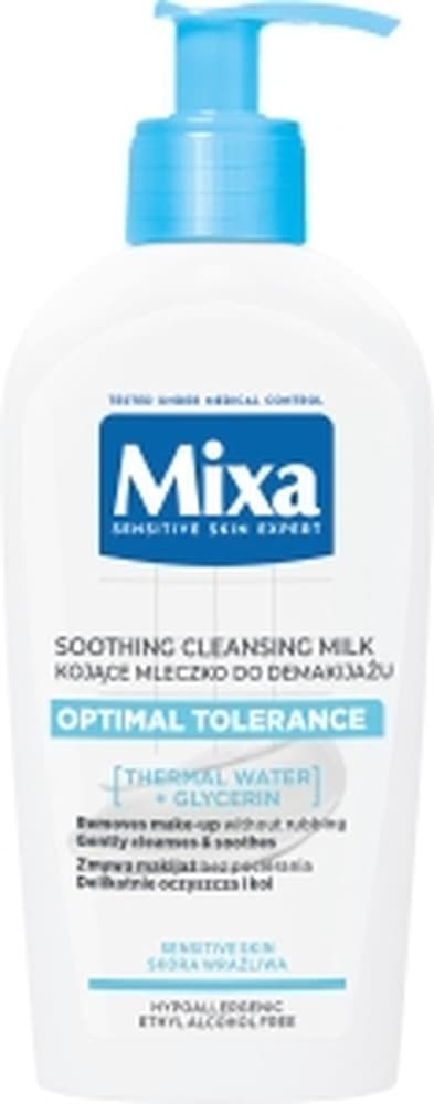 Mleczko do demakijażu Mixa Optymalna Tolerancja 200 ml