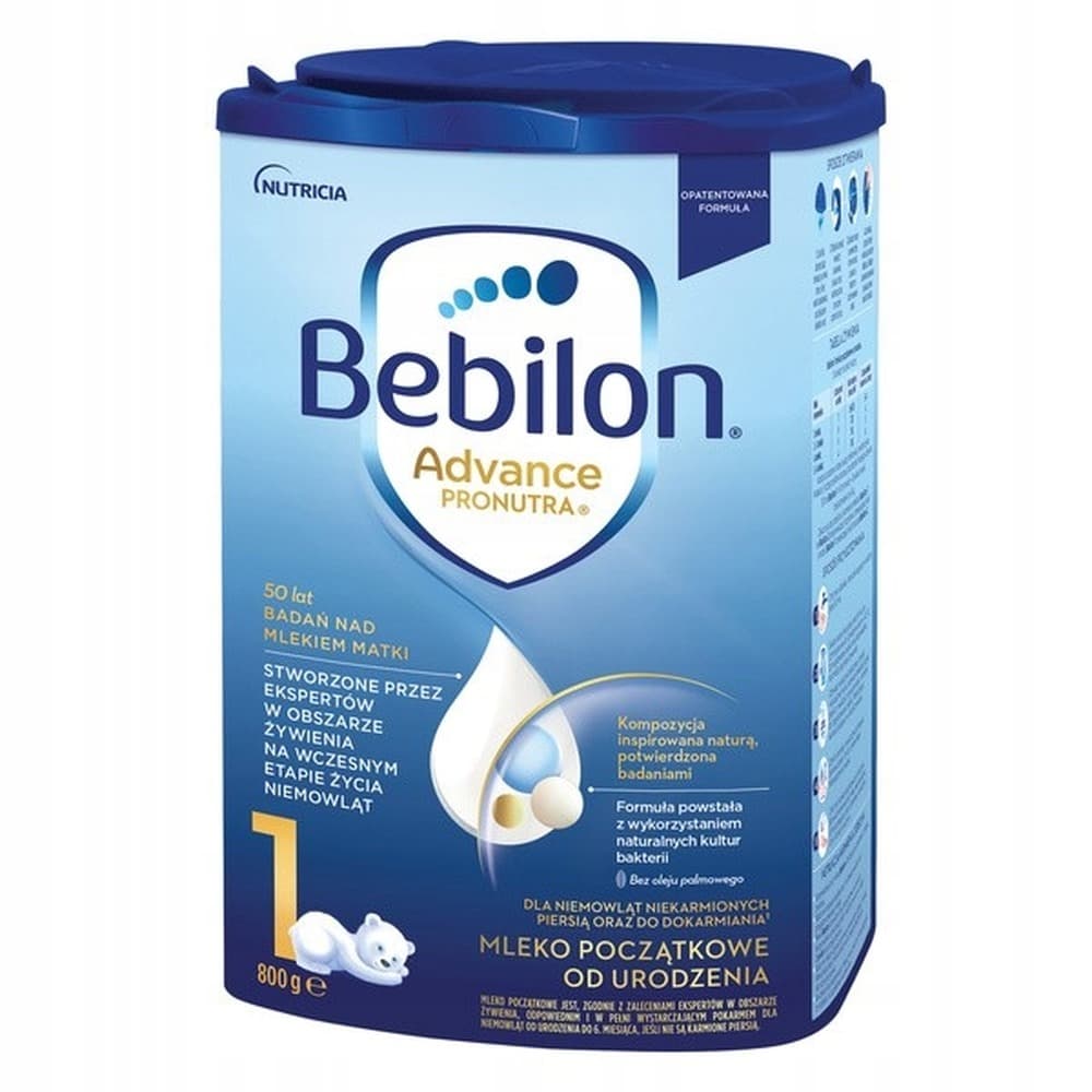 Bebilon 1 Pronutra-Advance Mleko początkowe od urodzenia 800 g