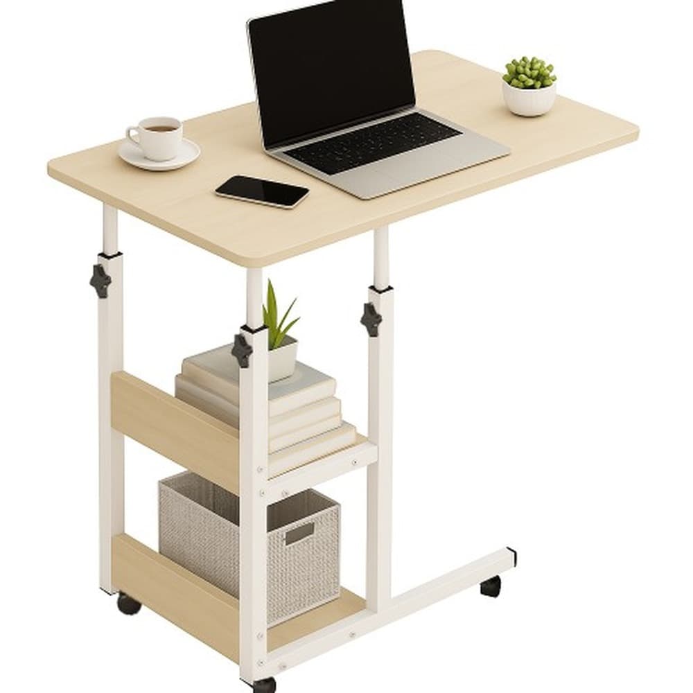 Mobilne biurko stolik na laptopa Maclean regulowane 80x60 cm