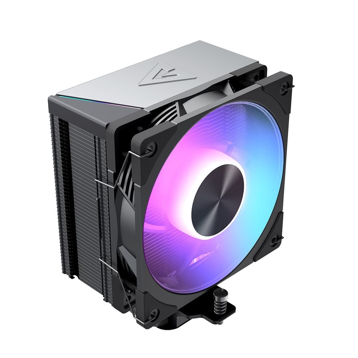 MODECOM VOLCANO 0C T701 ARGB BLACK Chłodzenie CPU, 1 wentylator 12cm, 190W TDP, AM4
