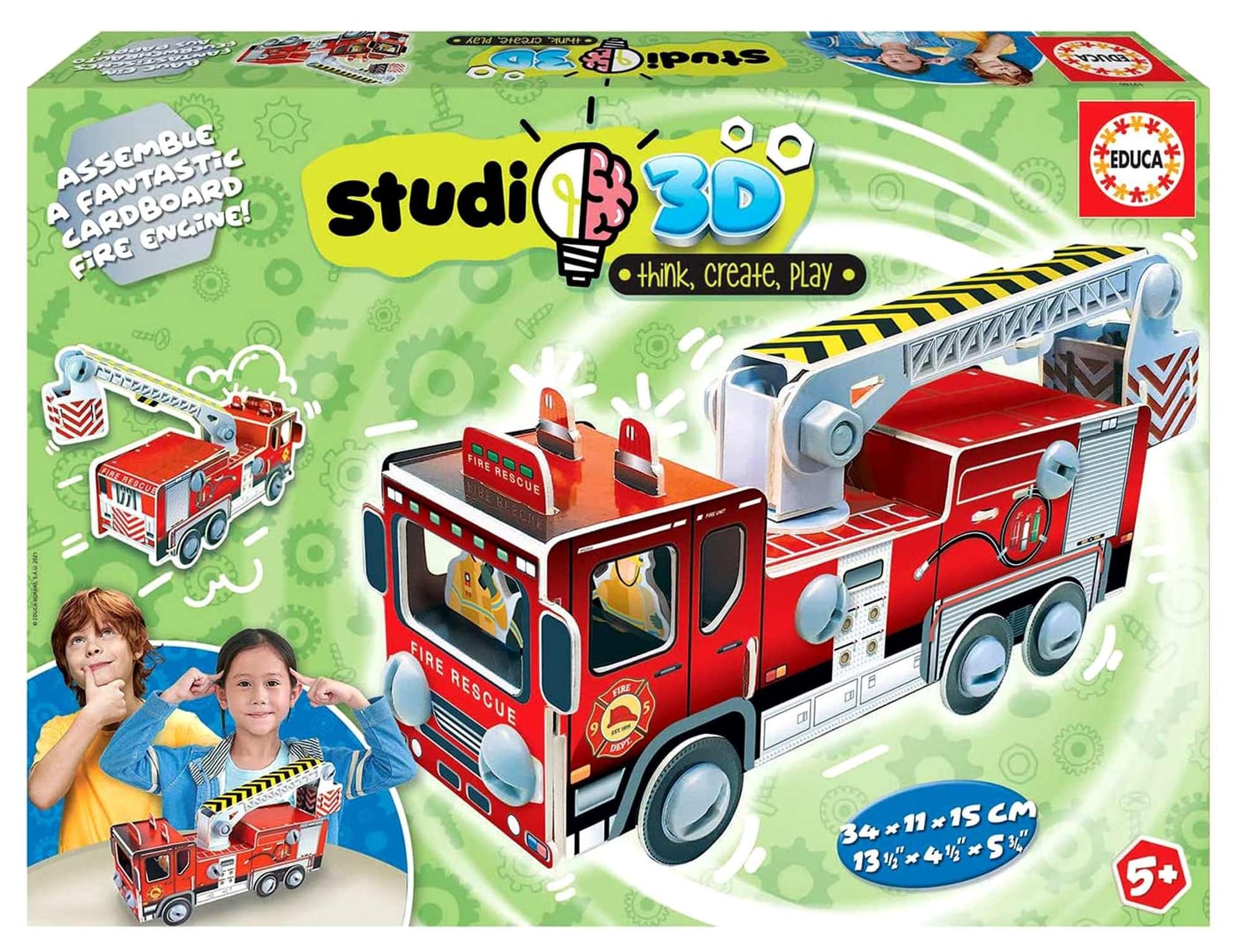 Model 3D Pojazdy Wóz strażacki 111508