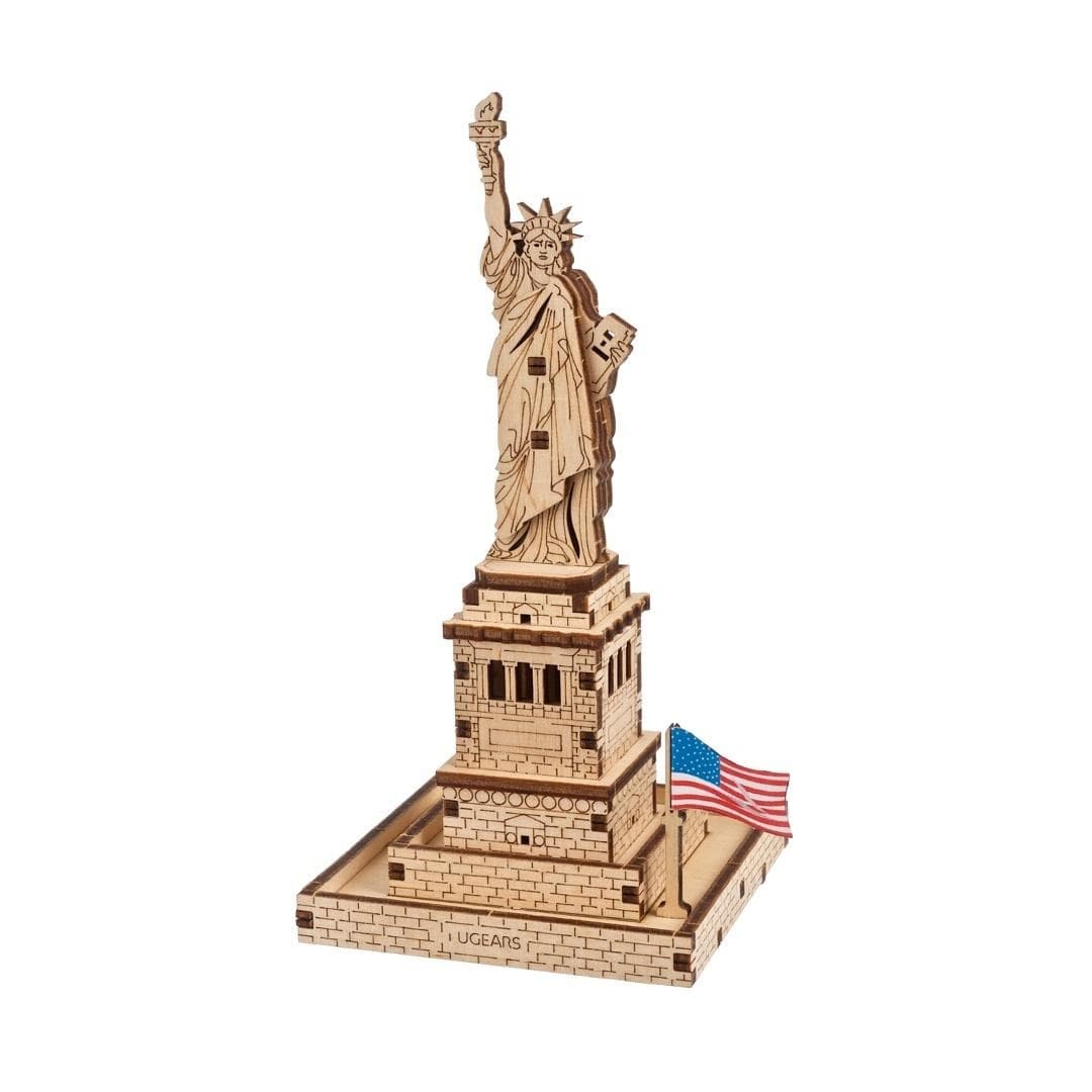 Model mechaniczny do składania Mini Model Statua Wolności Ugears