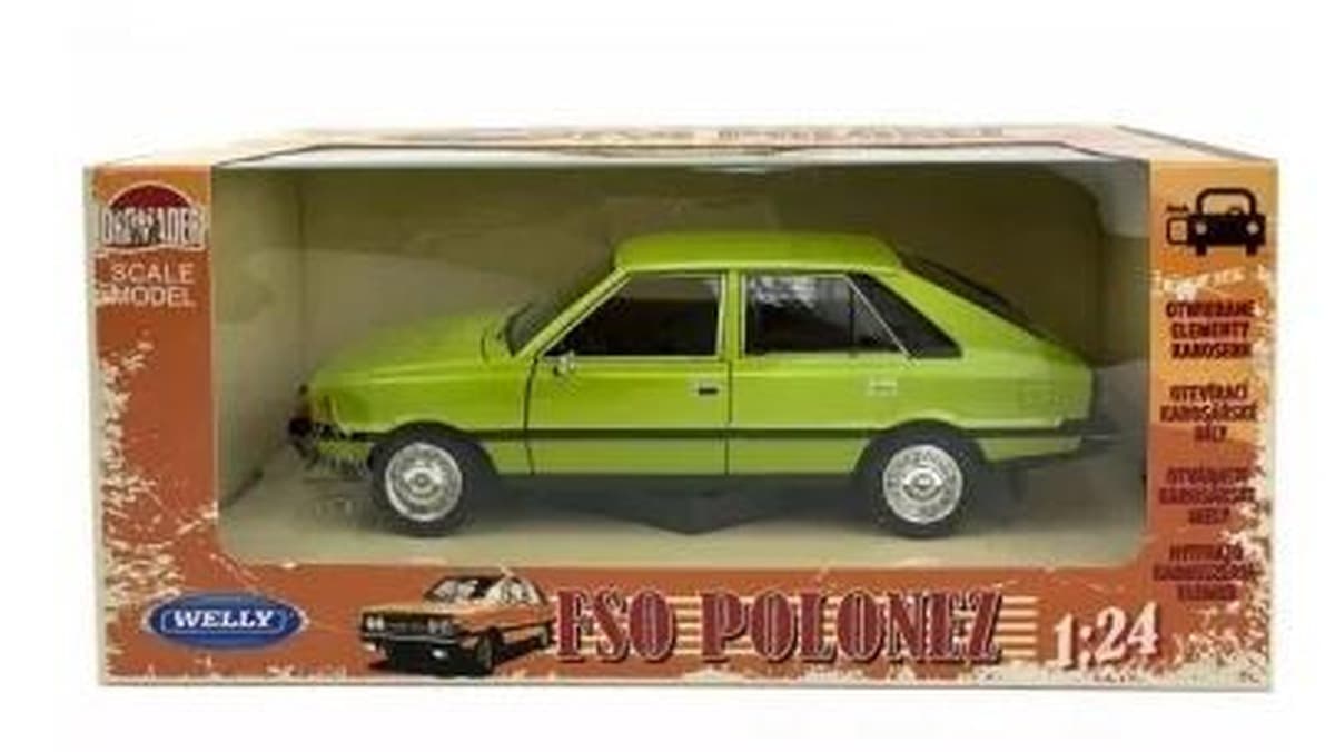 Model samochodu Polonez 1:24 Welly