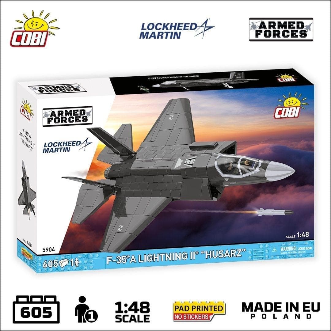 Model samolotu myśliwskiego F-35A Lightning II Husarz Lockheed Martin