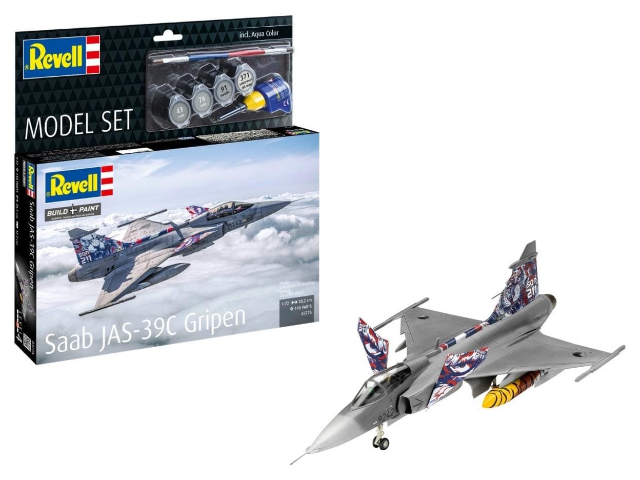 Saab JAS-39C Gripen Model Set