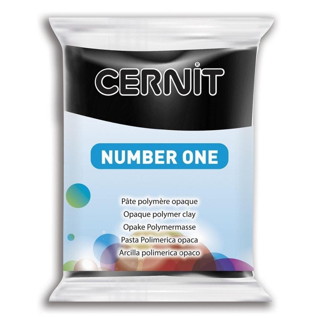 Modelina czarna Cernit 56 g