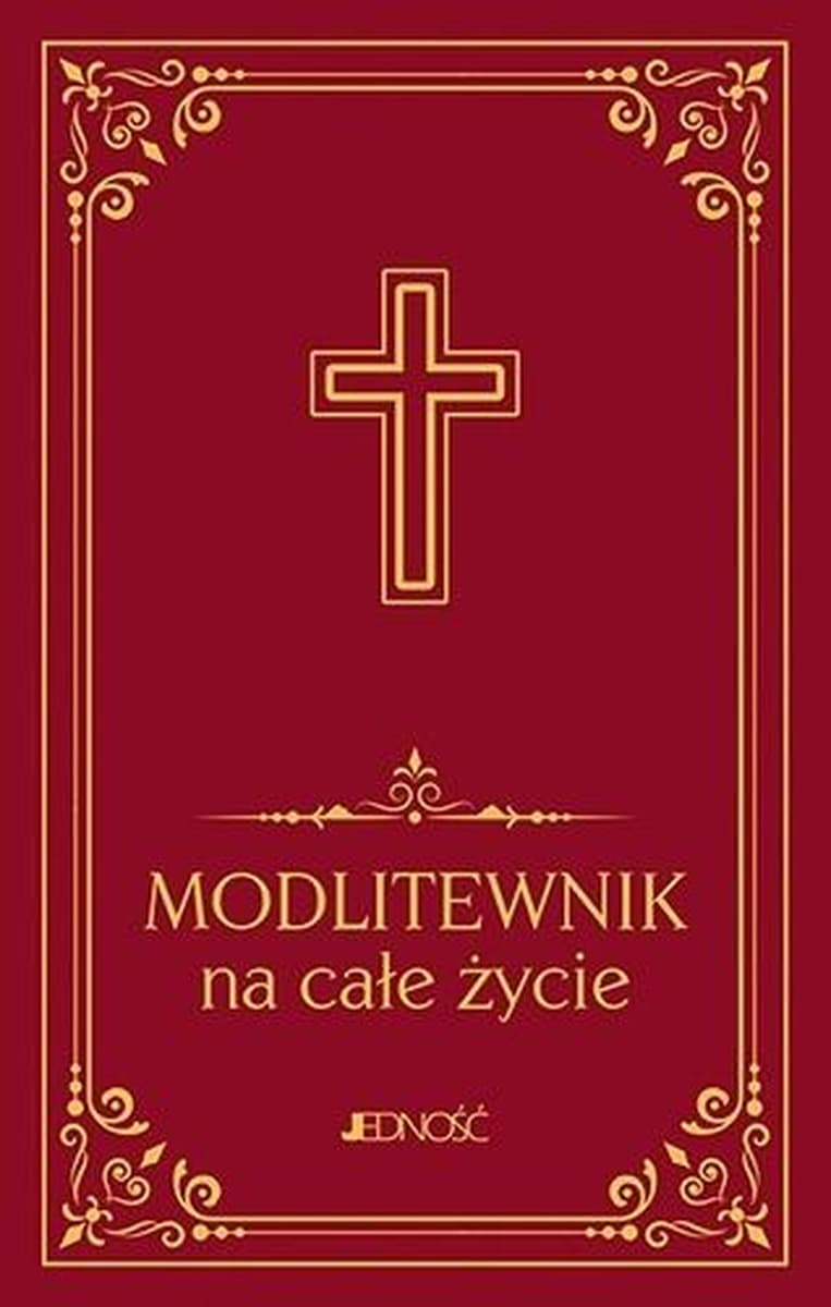 Modlitewnik kieszonkowy na całe życie bordo - Hubert Wołącewicz