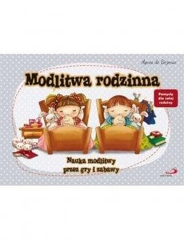 Książka interaktywna Modlitwa rodzinna Nauka modlitwy przez gry Agnes de Bezenac