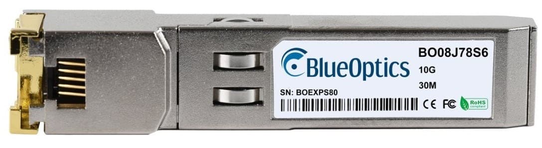 Moduł nadawczo-odbiorczy BlueOptics SFP-10G-T-BO Miedziany SFP+ 10000 Mbit/s