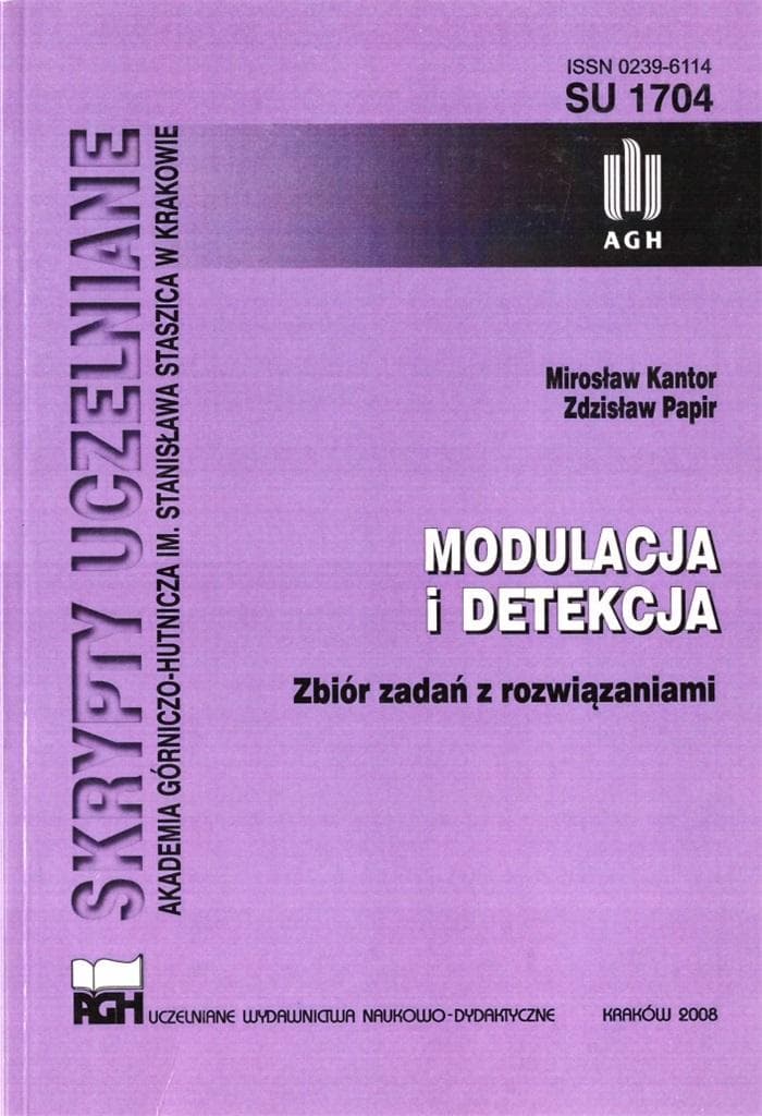 Modulacja i detekcja - zbiór zadań dla studentów