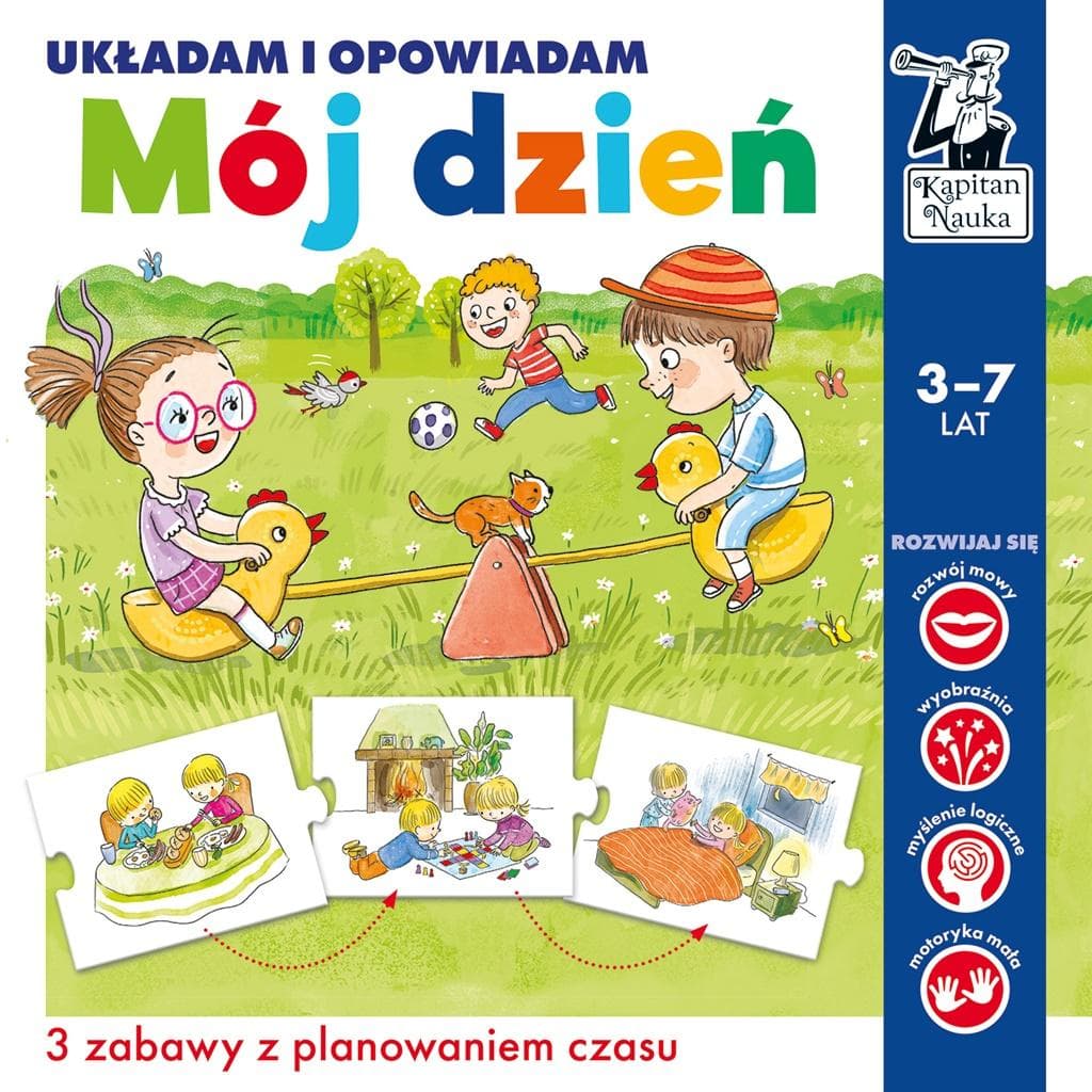 Układanka Mój Dzień Kapitan Nauka
