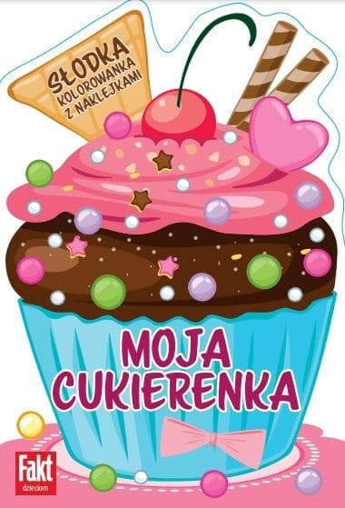 Słodka Kolorowanka Moja Cukierenka z naklejkami