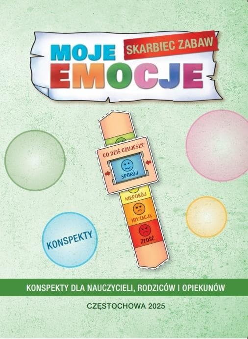 Moje Emocje Skarbiec Zabaw - książka o emocjach