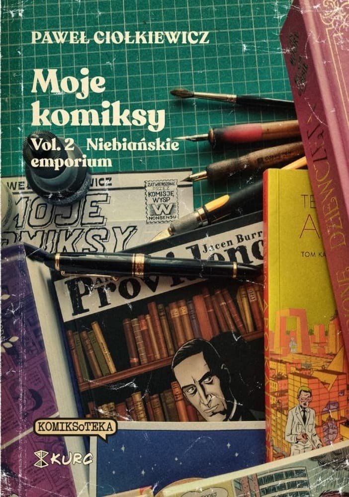 Moje komiksy T.2 Niebiańskie emporium Paweł Ciołkiewicz