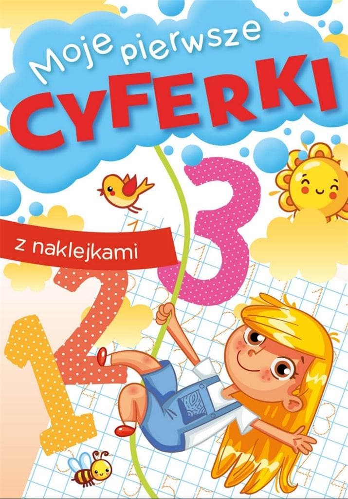 Książeczka edukacyjna Moje pierwsze cyferki