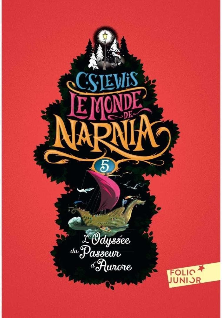 Opowieści z Narnii T.5 Podróż Wędrowca do Świtu - C. S. Lewis książka po francusku