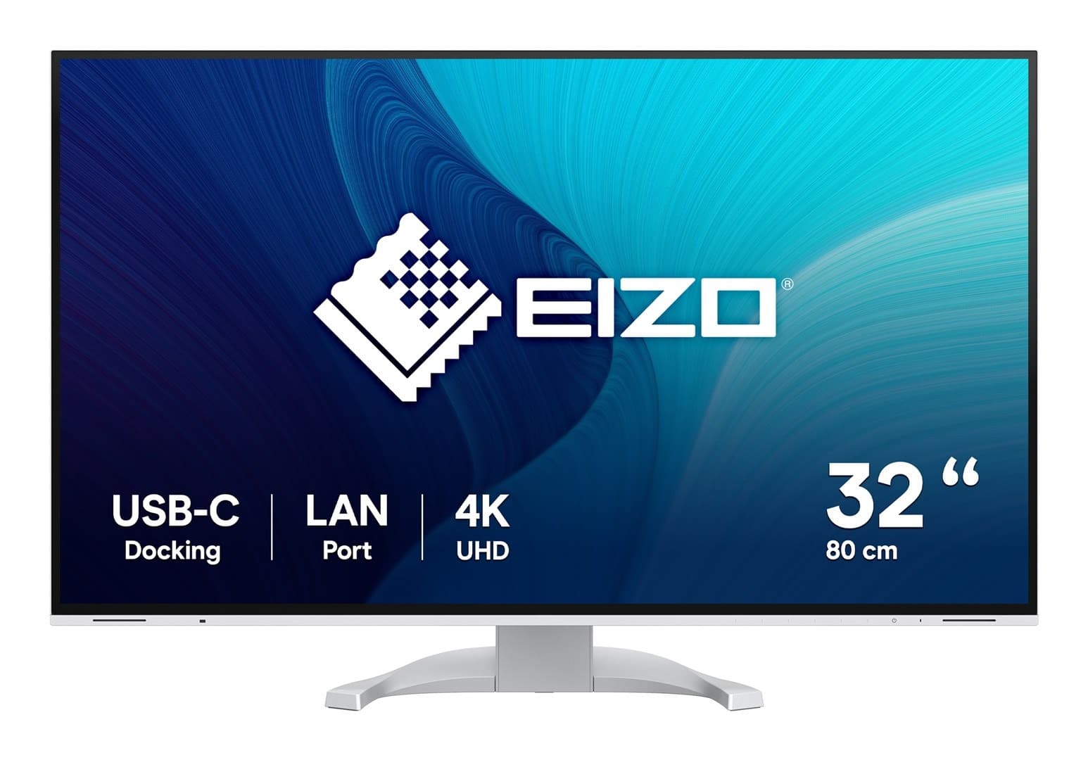 Monitor EIZO FlexScan EV3240X-WT - 80 cm (31.5") - 4K Ultra HD - LCD - Biały