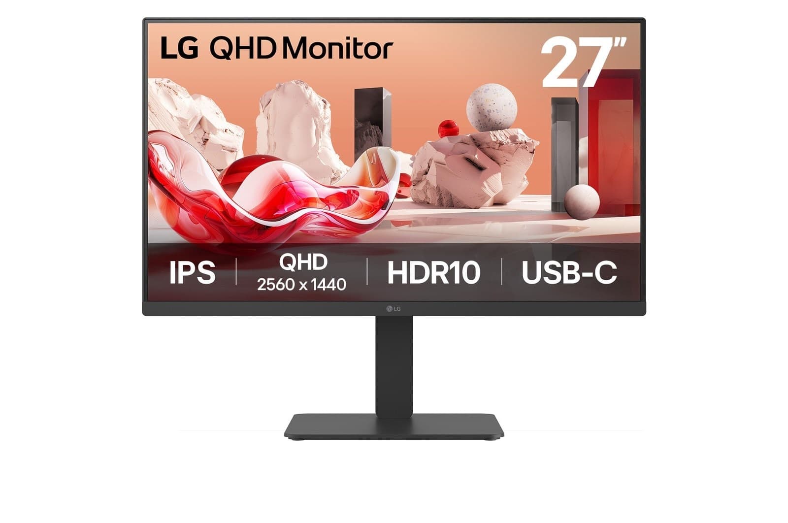 Monitor LCD IPS 27 cali do biura i domu