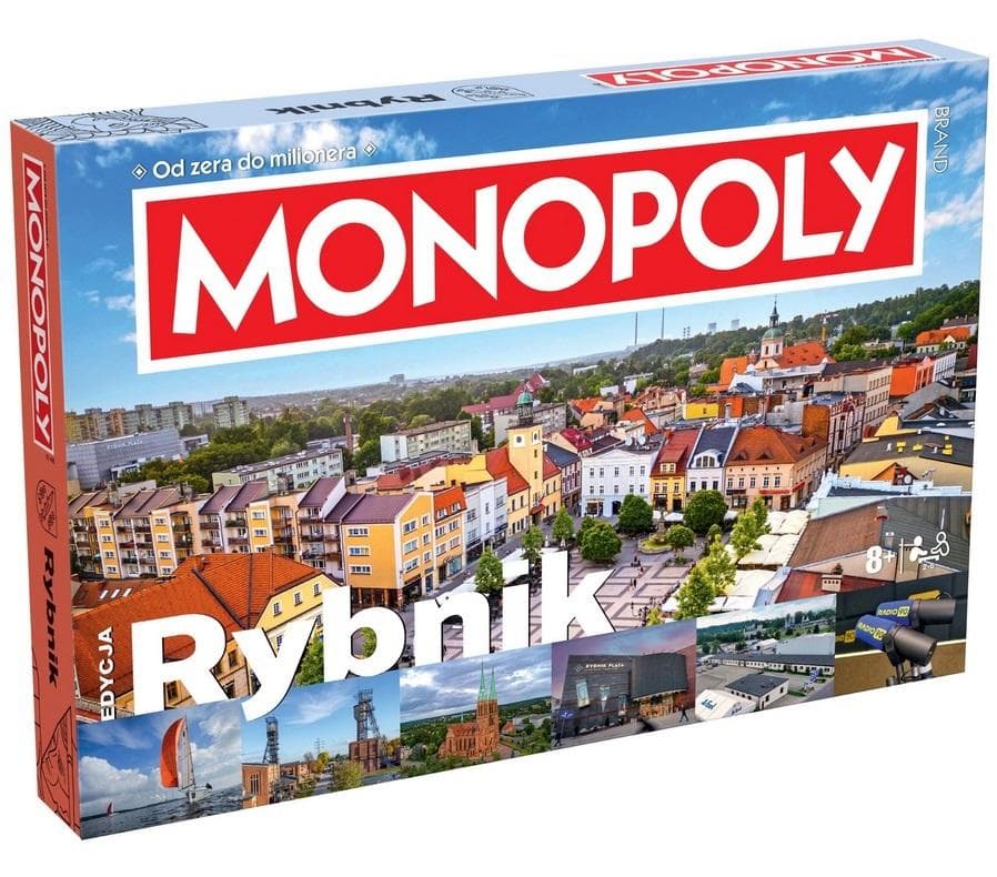Gra Monopoly Rybnik planszowa edycja kolekcjonerska