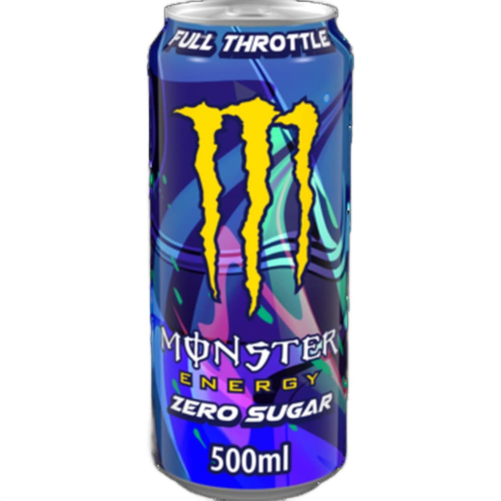 Monster Full Throttle Zero 500 ml - Kaucja