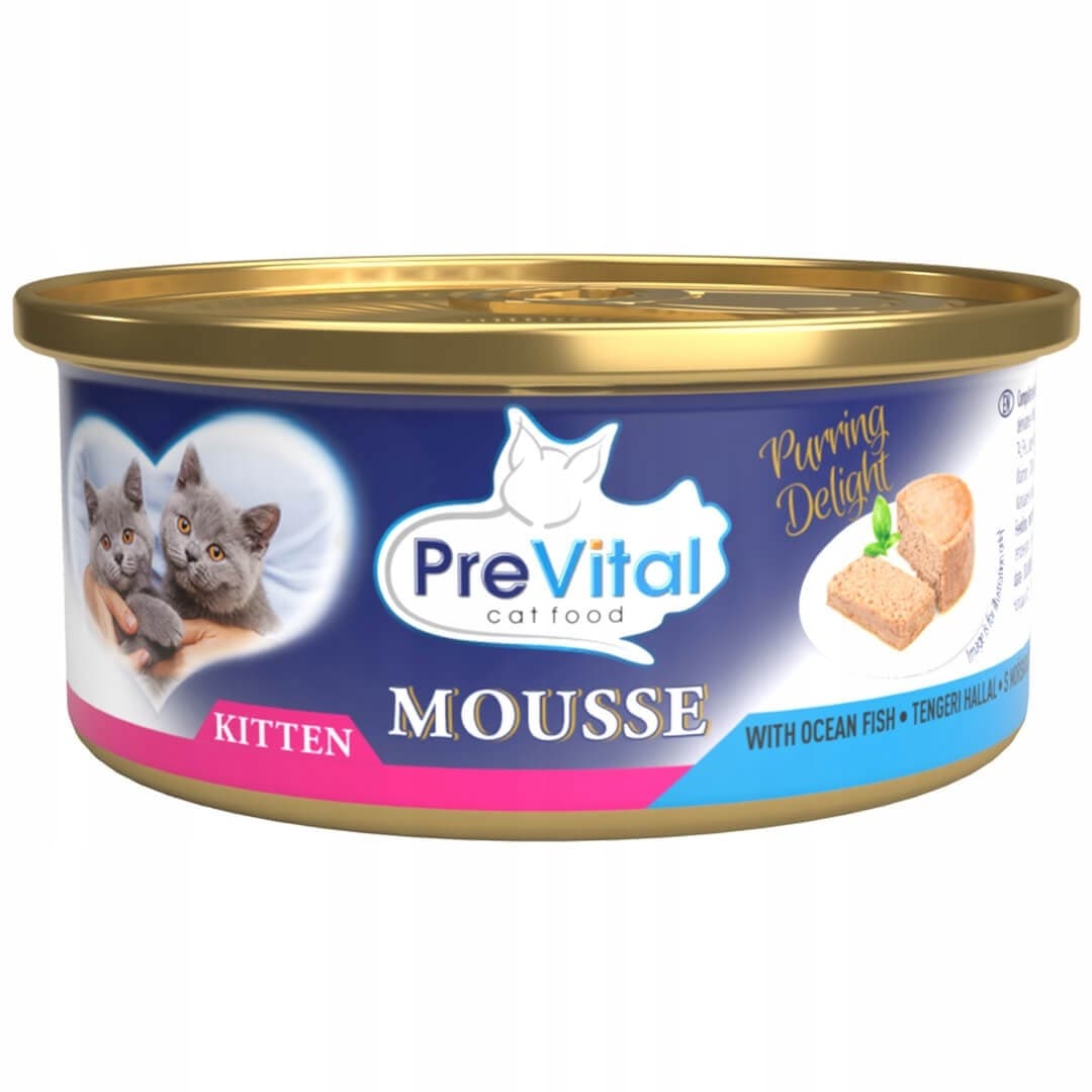 Mousse dla kota z mieszanką ryb oceanicznych 12 x 85 g
