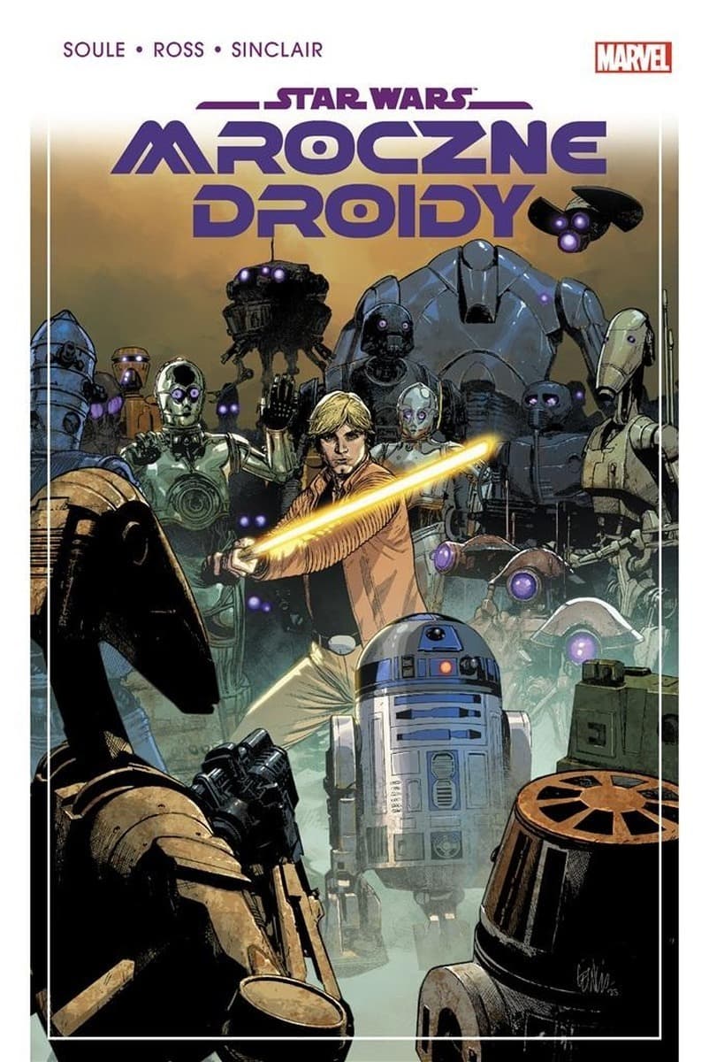 Mroczne droidy Star Wars crossover komiks Egmont 2024