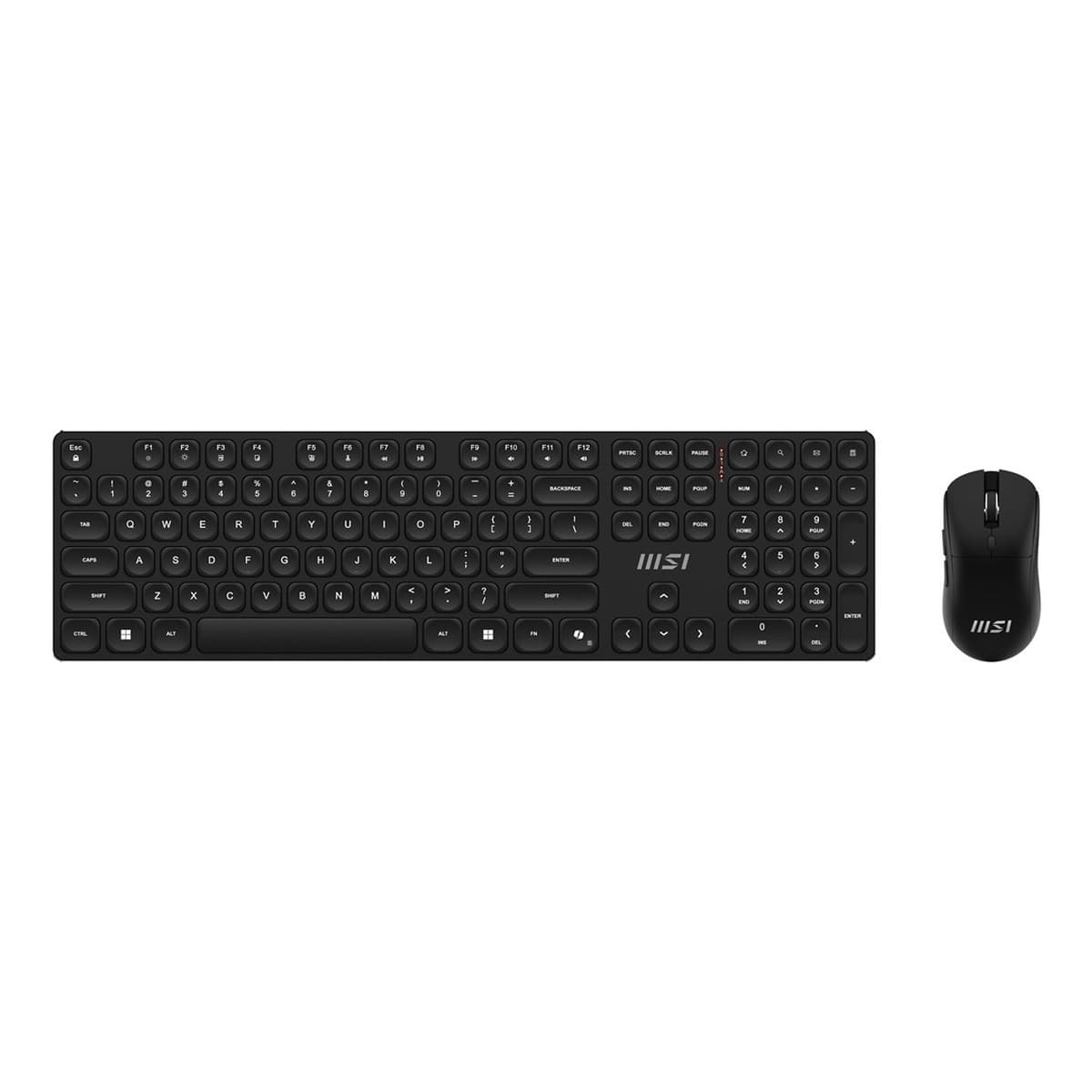 MSI Forge K210 - Bezprzewodowy zestaw klawiatura i mysz - układ US