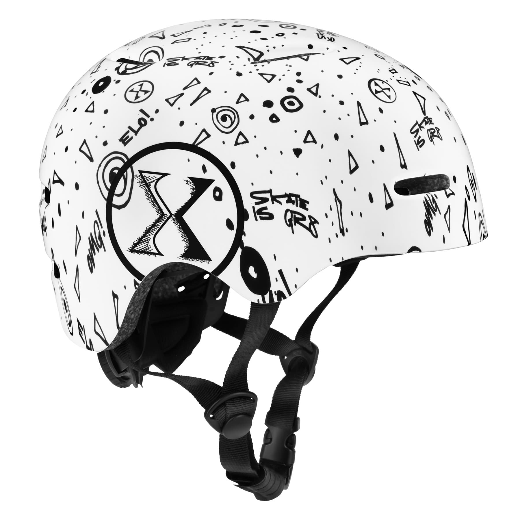 Nils Extreme MT311 Kask Biały Rozmiar L (58-61cm)