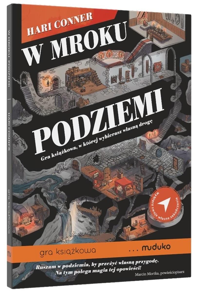 Muduko W mroku podziemi: Gra książkowa RPG dla dzieci od 10 lat