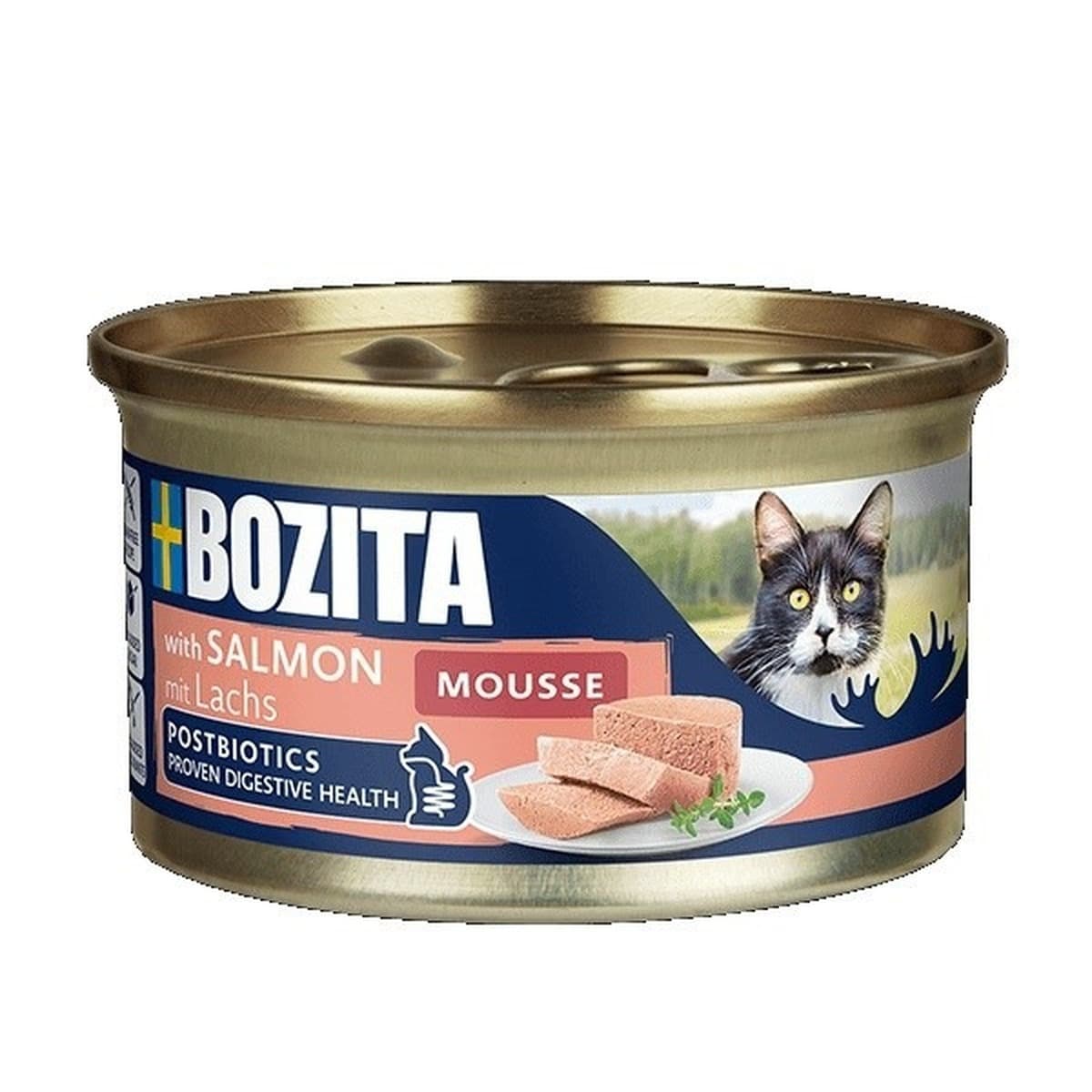 Mus dla kota z łososiem MSC Bozita 85g