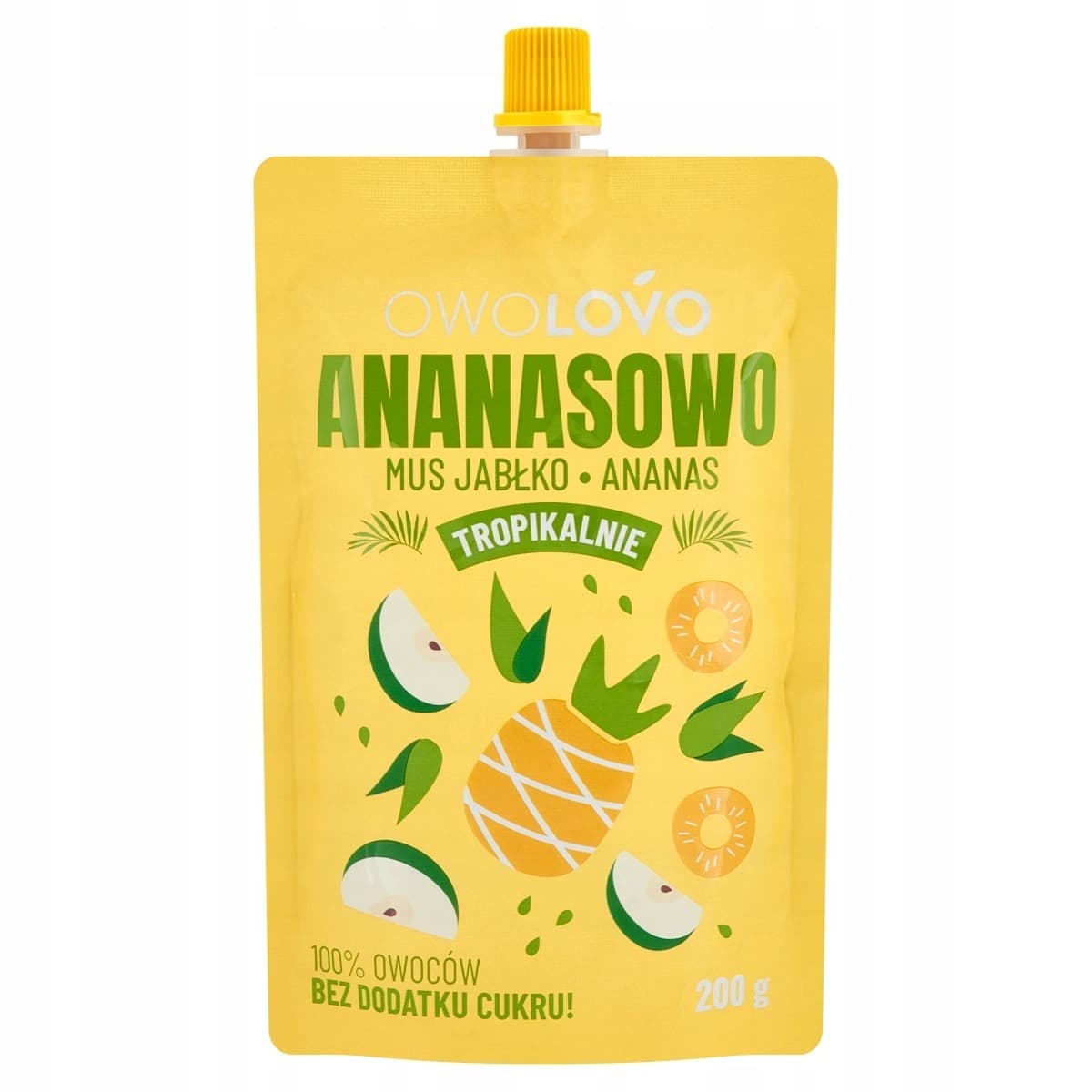 OWOLOVO Tropikalnie Ananasowo 200 g
