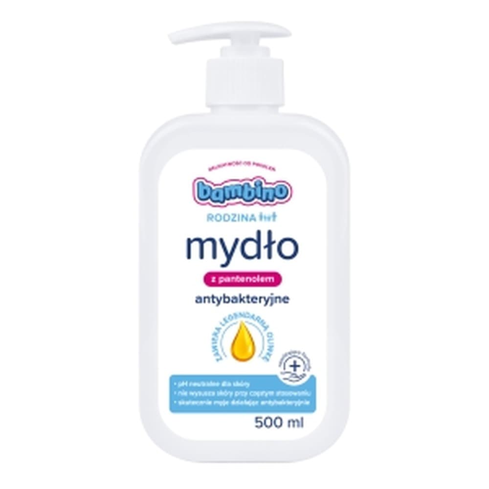 Bambino RODZINA Mydło do rąk antybakteryjne z pantenolem 500ml