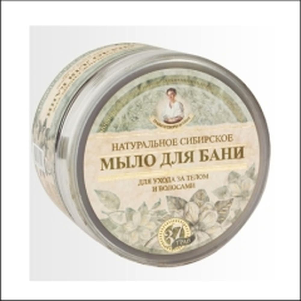 Babuszki Agafii Mydło naturalne czarne 37 ziół 500 ml
