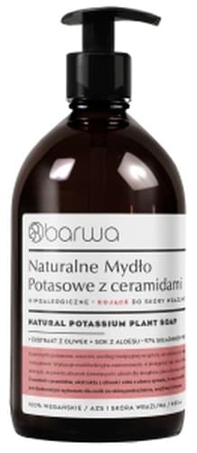 Mydło w płynie Barwa z dodatkiem potasu o działaniu kojącym 480 ml