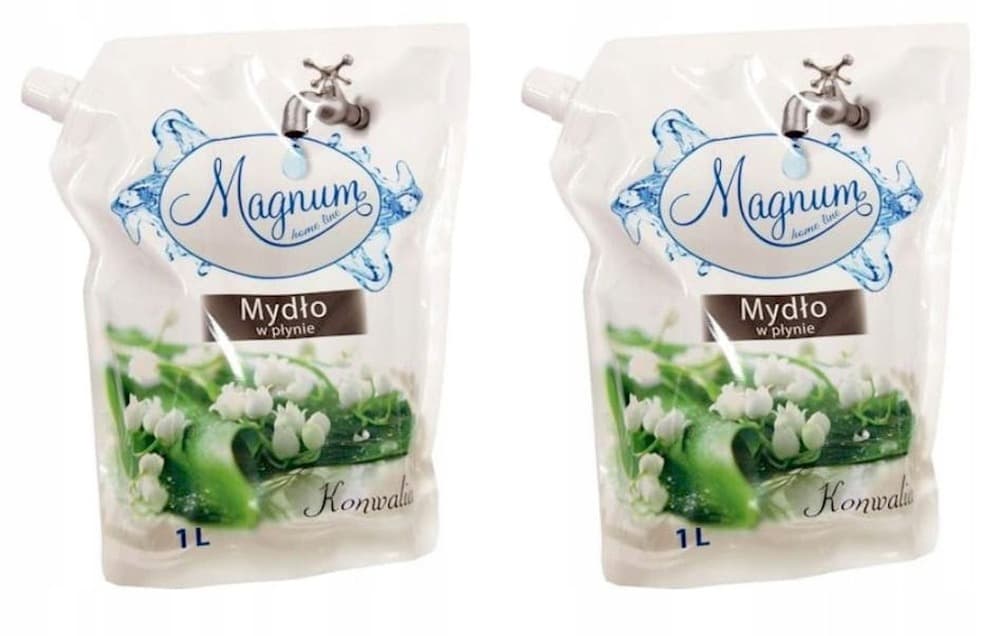 Mydło w płynie Magnum 1L - zapas konwalii