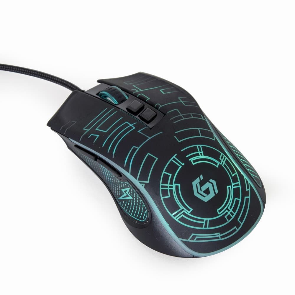 Mysz Gamingowa z Podświetleniem RGB USB czarna