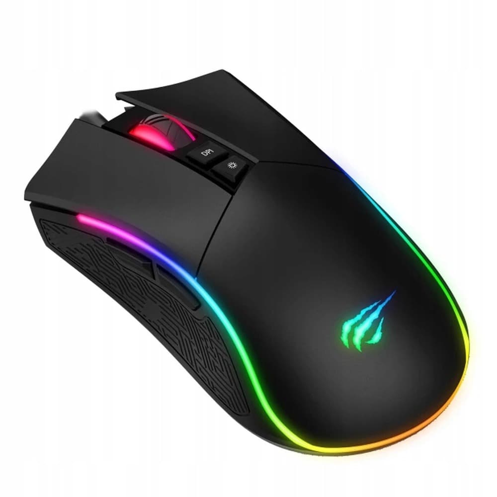 Mysz gamingowa Havit MS1001S V2 czarno-szara