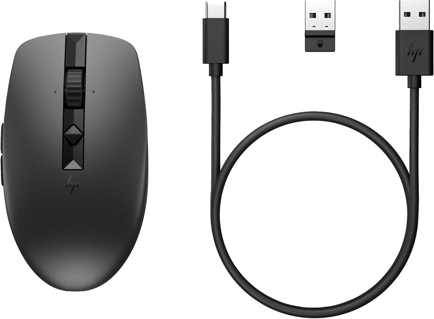 Mysz bezprzewodowa HP 710 Rechargeable Silent Mouse z akumulatorem czarna